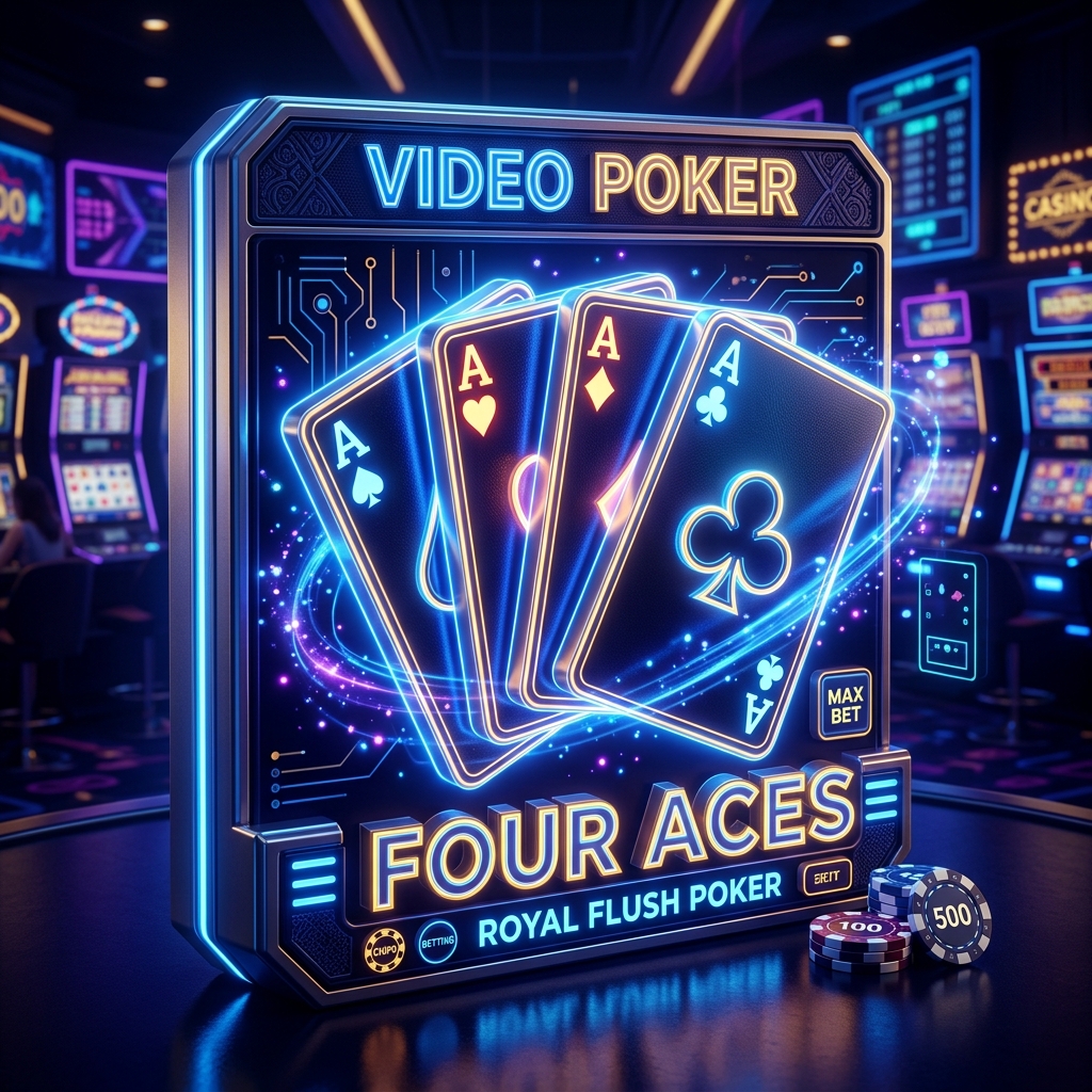 Live Video Poker Four Aces
